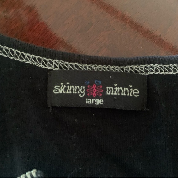 Black cotton sleeveless top - Picture 4 of 4